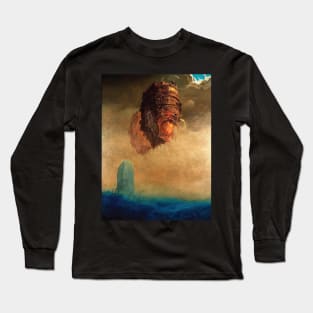 zdzislaw beksinski - Beksinski Trees Long Sleeve T-Shirt